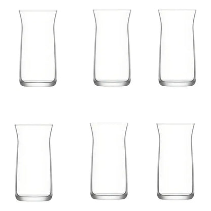 Set 6 Vasos De Vidrio Cóctel, Postres Premium Lav 370ml Vera Color Transparente