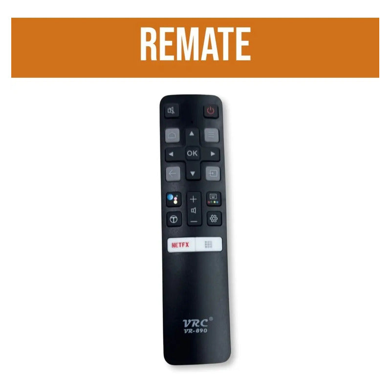 Control Remoto Genérico Para Tcl  Smart Tv