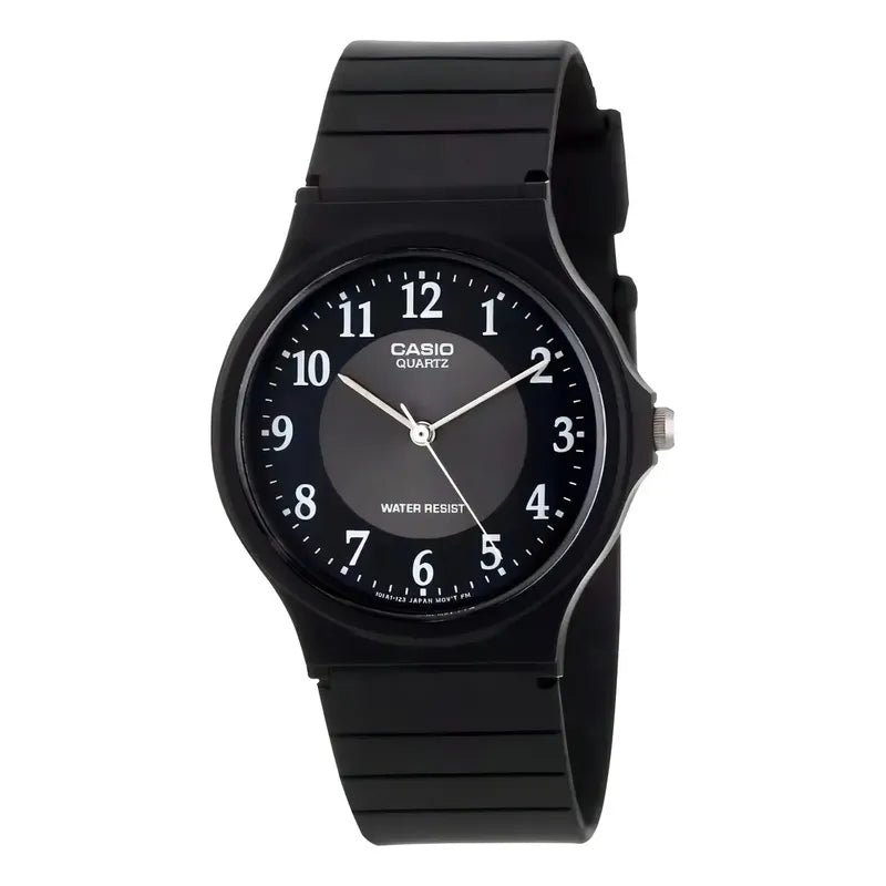 Reloj Pulsera Casio Mq-24-1b3 Con Correa De Resina Color Negro