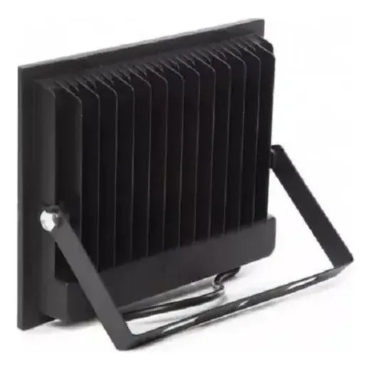 Mini Reflector Led Para Exteriores Impermeable 20w Negro Blanco Frío