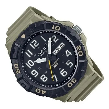 Reloj Casio Para Hombre Analógico Mrw-210h-5av De Resina Sumergible 100m Desert Negro