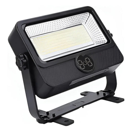Reflector Irm 13926 100w Luz Potente Exterior Portable Negro Blanco