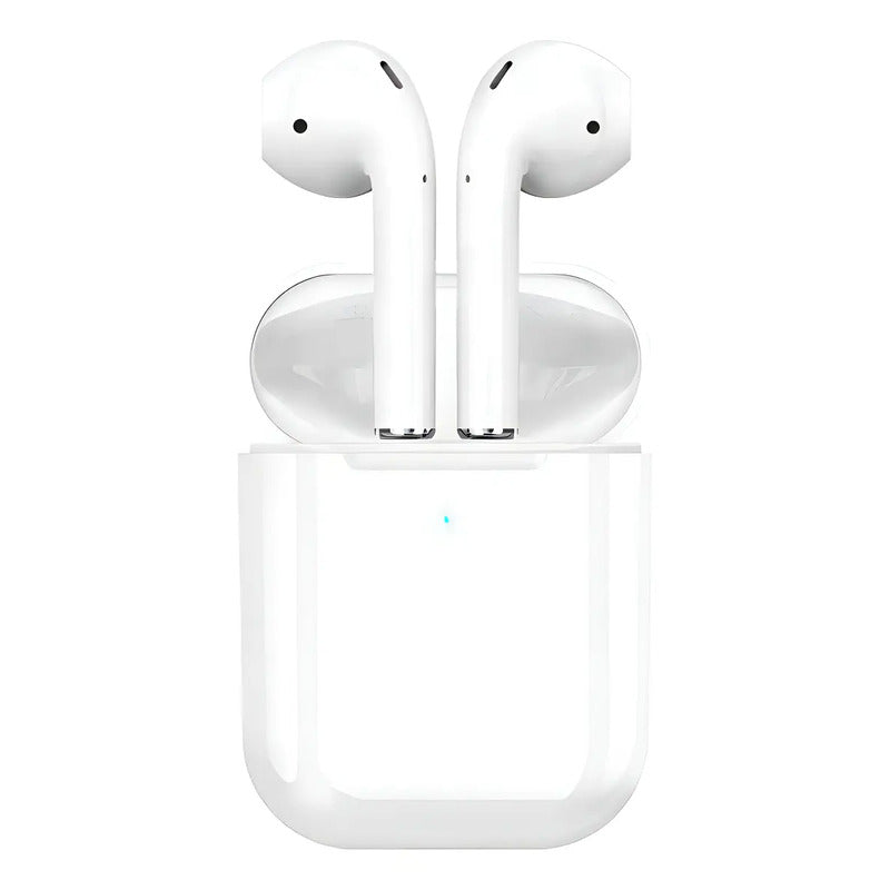 Audífonos Bluetooth Tecmaster Mini Airpro Tm-300519 Blanco