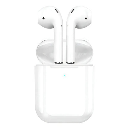Audífonos Bluetooth Tecmaster Mini Airpro Tm-300519 Blanco