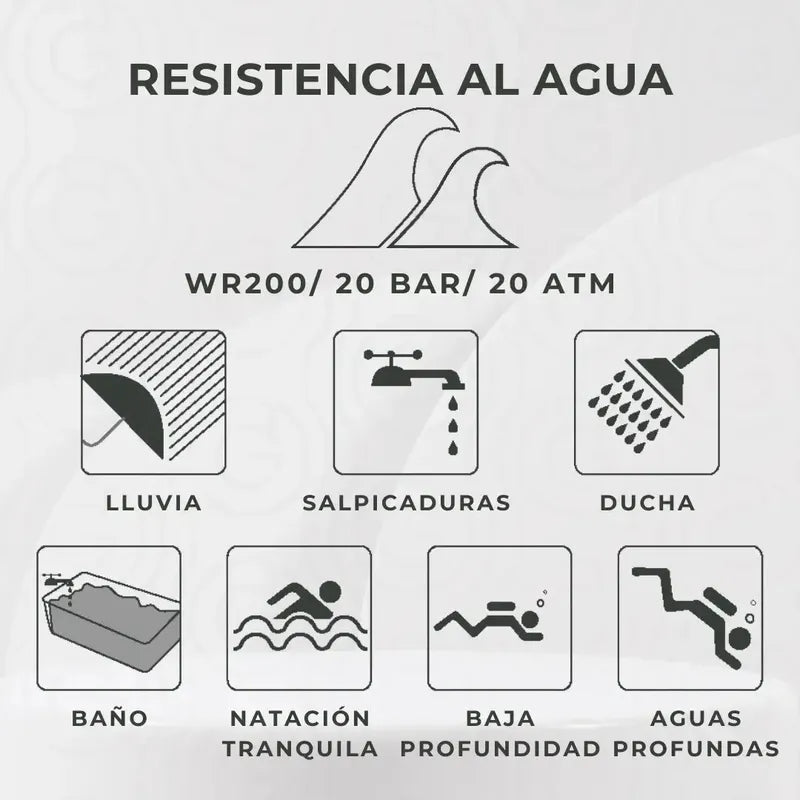 Reloj Casio Digital Deportivo Para Hombre, Con Resistencia Al Agua De 200m Negro