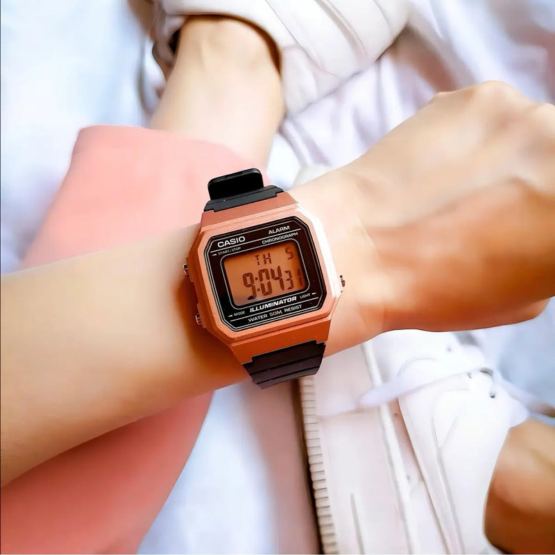 Reloj Casio W-217hm-5avdf Cuarzo Unisex Color De La Correa Resina