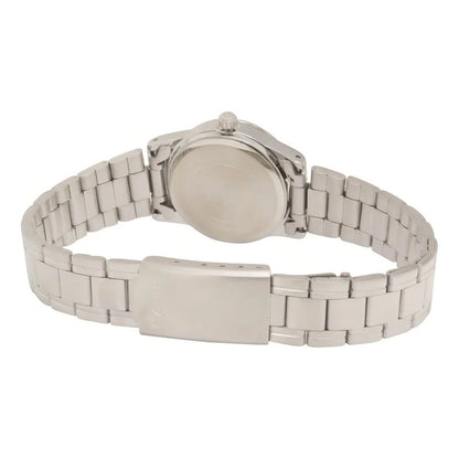Reloj Casio Mujer Ltp-v001d-1budf Plateado Negro