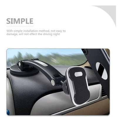 Soporte De Celular Para Auto Con Ventosa Negro