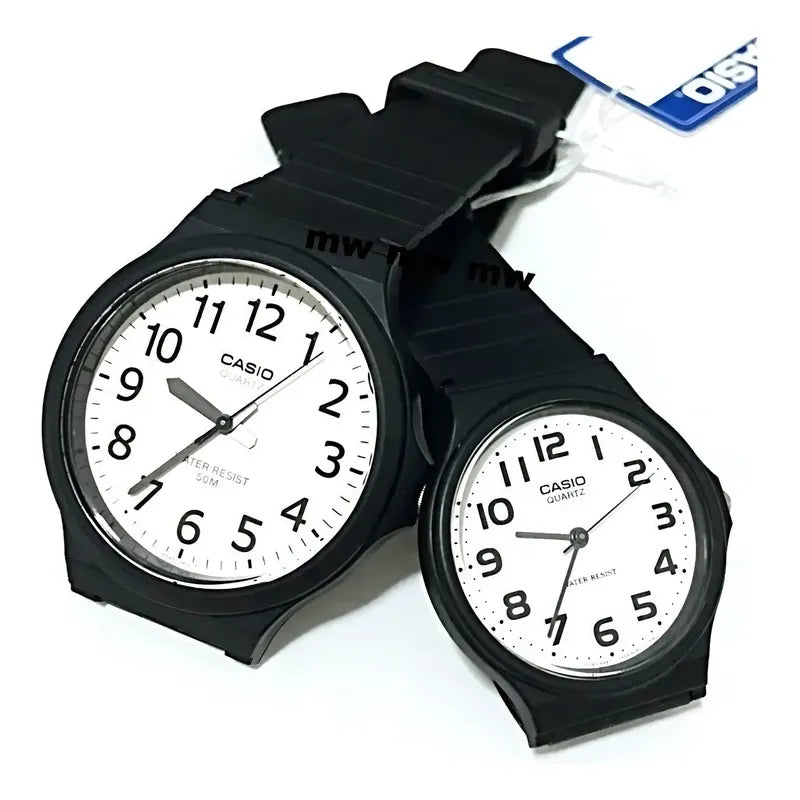 Reloj Casio Mw-240-7bvdf Cuarzo Hombre Negro Blanco