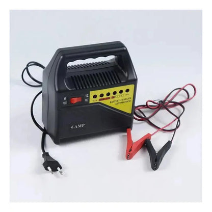 Cargador De Batería 6v/12v 6 Amperios Para Autos Motos