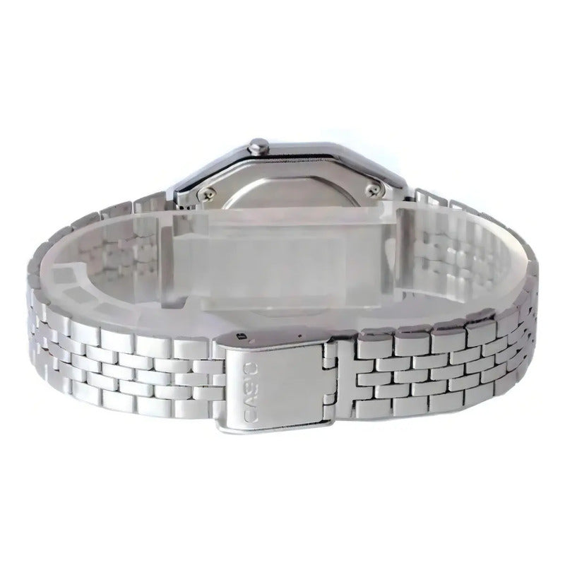 Casio La680wa La680wa-1df-sc Mujer (cód: 22707057) Plateado Negro