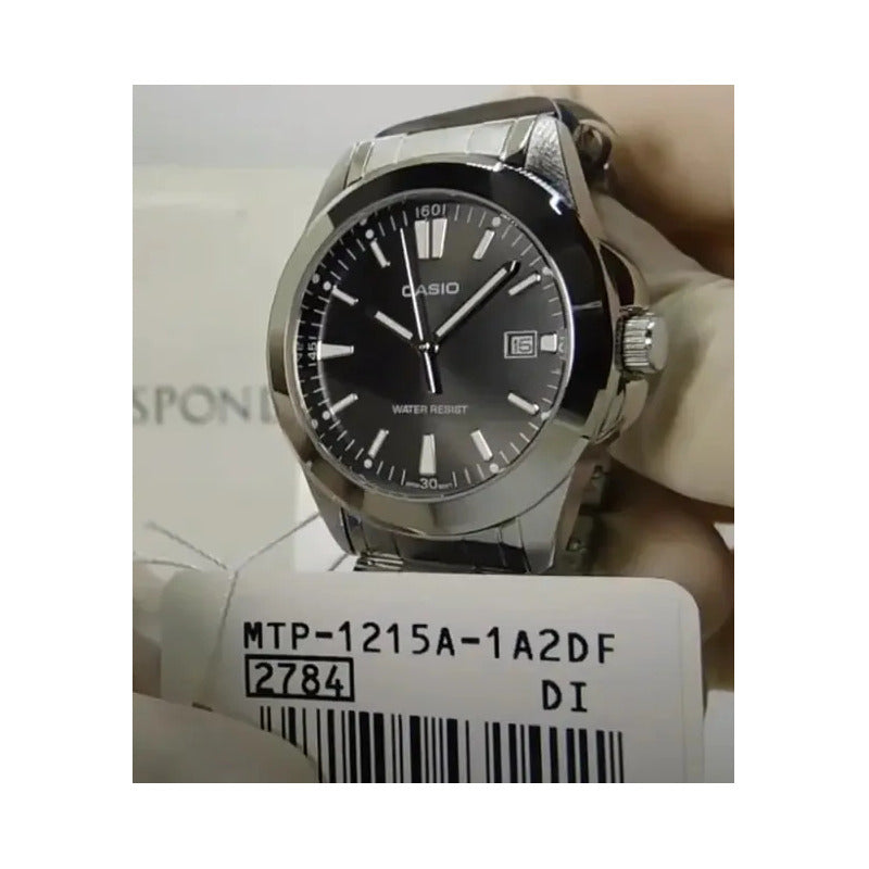 Reloj Casio Mujer Ltp-1215a-1a2df Plateado