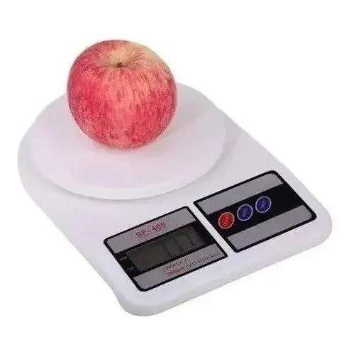 Pesa O Balanza De Cocina Para Alimentos 10kg  Blanco