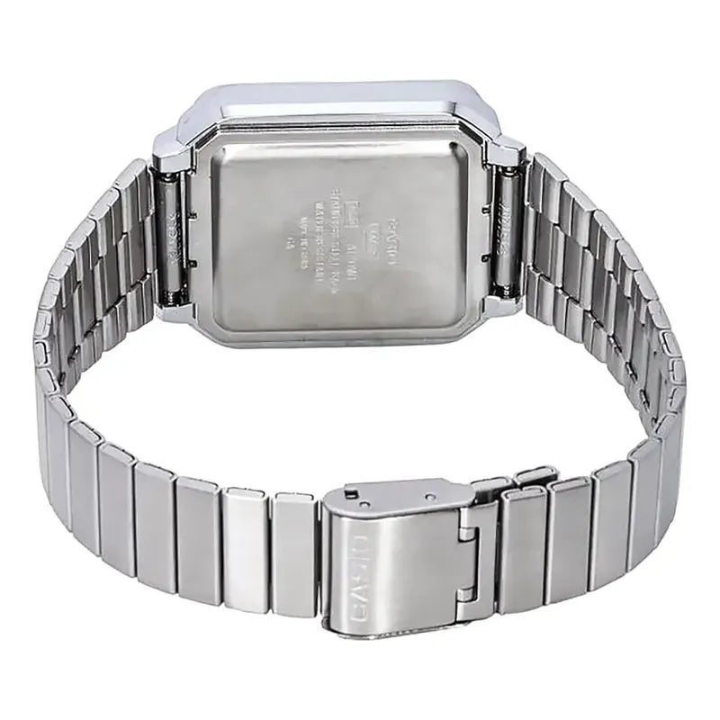 Reloj Plateado Digital Casio Vintage A120we-1adf Para Hombre