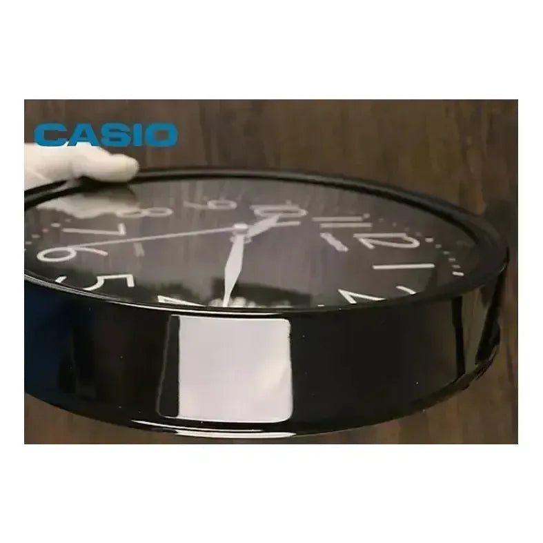 Reloj Pared Casio Iq-05-1df Color De La Estructura Negro Negro (1)