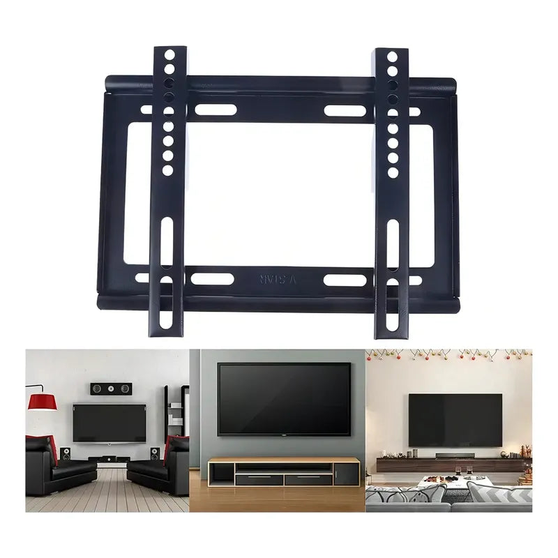 Soporte Fijo De Pared Para Tv Led Y Lcd De 14  A 42  Negro