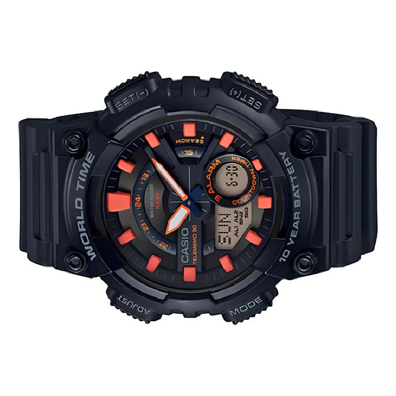 Casio Youth Aeq-110w-1a Aeq-110w-1a Hombre Adultos (cód: 24069530) Negro