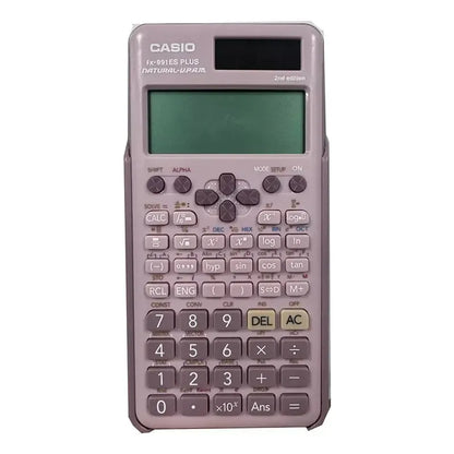 Calculadora Casio Fx-991es Plus Tapa Plástica Color Rosado