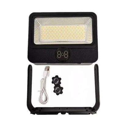 Reflector Irm 13926 100w Luz Potente Exterior Portable Negro Blanco