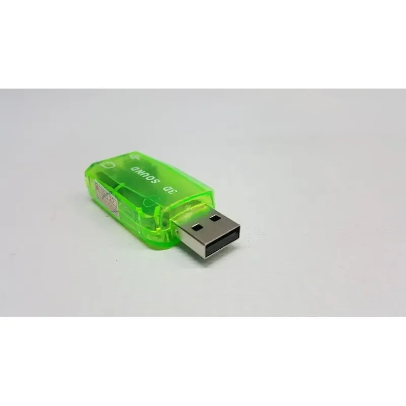 Terjeta Adaptador De Sonido Usb 5.1 Generico