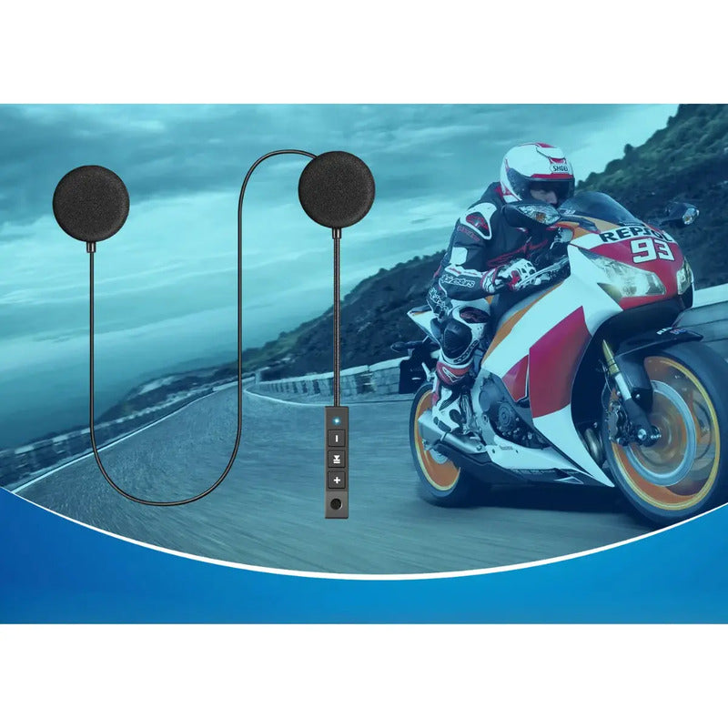 Audífonos Auriculares Inalámbrico Para Casco Motocicleta