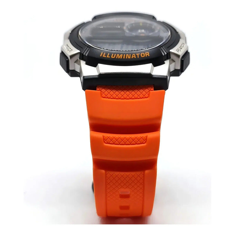 Reloj Pulsera Hombre Casio Youth Series Ae-1000w-4bv Naranja Negro
