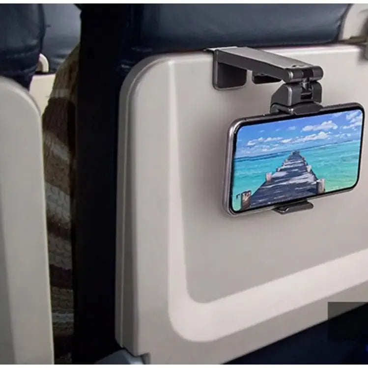 Soporte Para Teléfono De Avión Multidireccional Rotación Negro