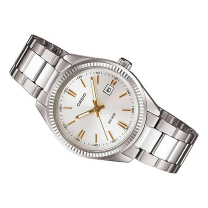 Reloj Casio Hombre Mtp-1302d-7a2vdf Plateado