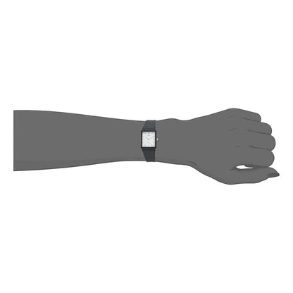 Reloj Pulsera Casio Mq-27-7e Con Correa De Resina Color Negro - Fondo Blanco