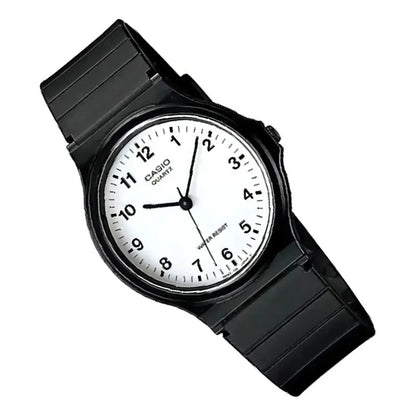 Reloj Casio Mq-24-7b Analógico Unisex De Resina Con Fondo Blanco