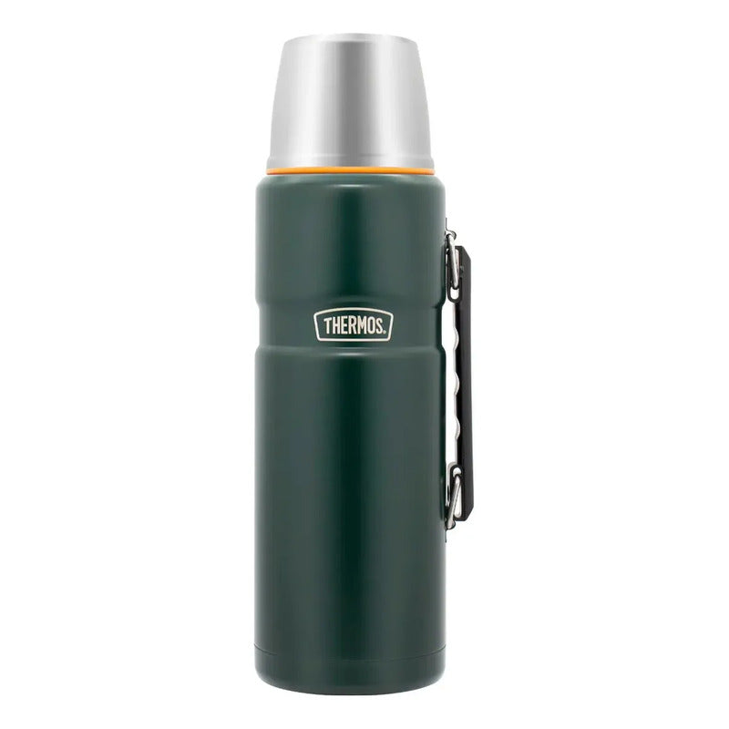 Termo Liquido Acero Inox King 2l Matt Green Verde Musgo