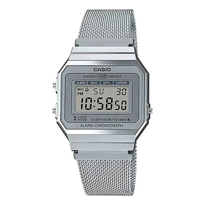 Reloj Casio Hombre A-700wm-7a Vintage Plateado