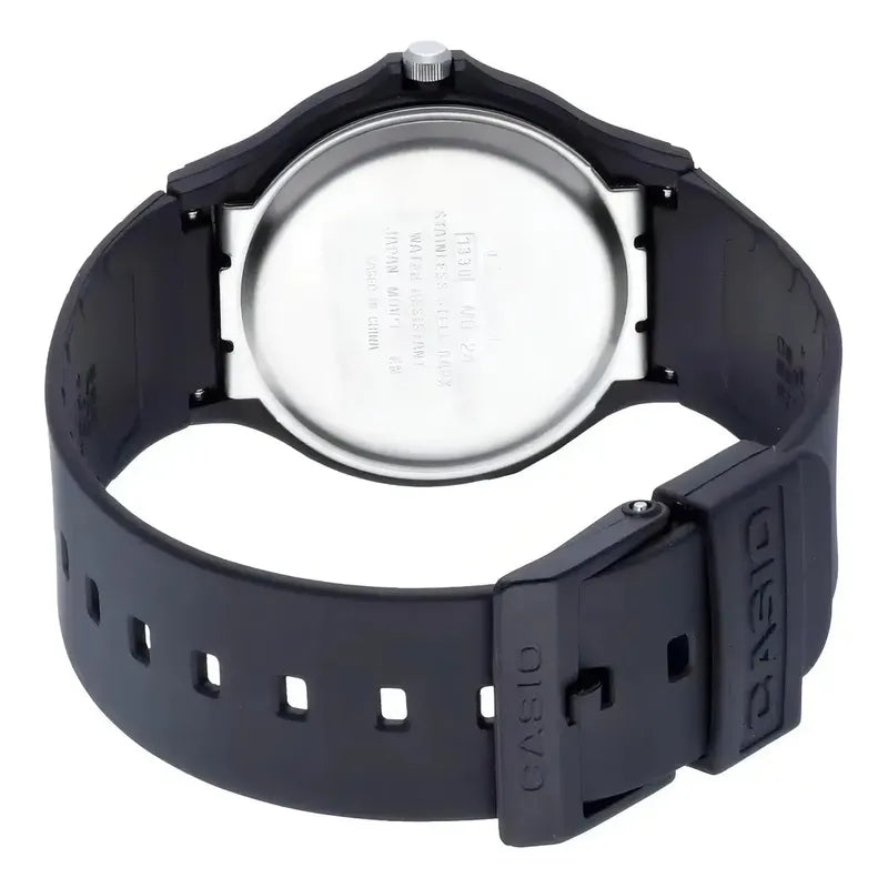 Reloj Casio Mq-24-7b Analógico Unisex De Resina Con Fondo Blanco