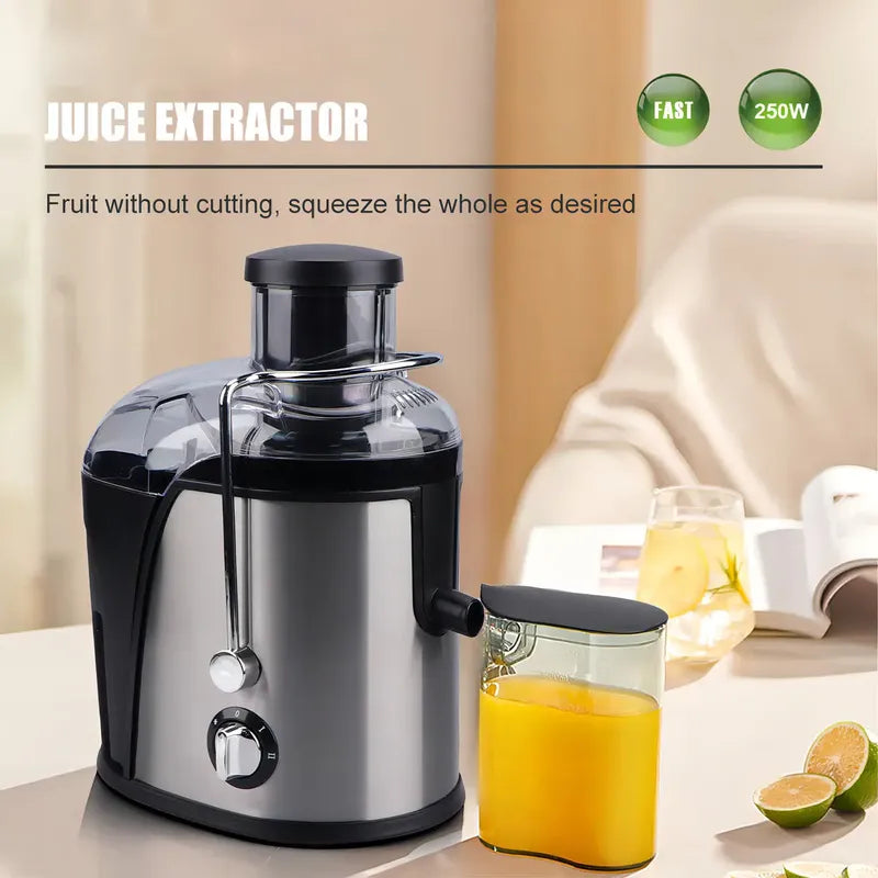 Extractor De Jugo Juguera 350 Ml 2 Velocidades No Ruido 600w Color Negro
