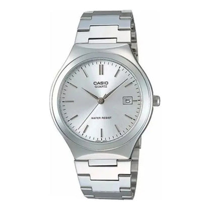 Reloj De Mujer Casio Con Correa De Acero Inoxidable Plateado Gris
