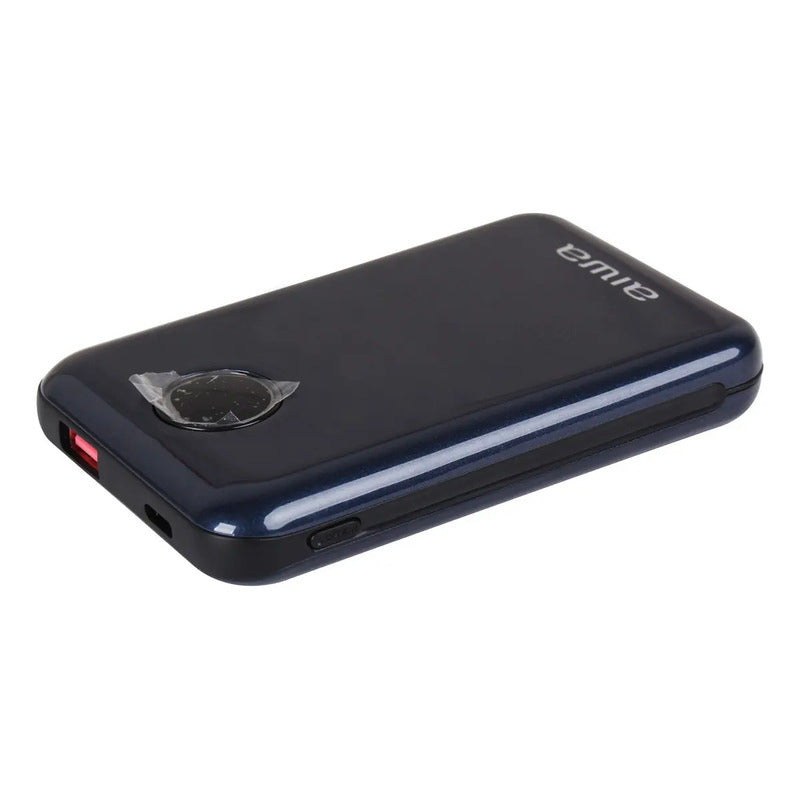 Cargador Batería Externa Power Bank 10.000 Mah Aiwa Paw-300 Color Azul Oscuro