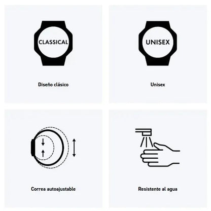 Reloj Casio Digital Mujer La-680wga-1b Dorado Negro