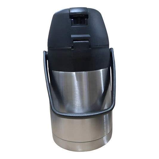Termo Sifón 1.0 Litro Anymate Acero Inoxidable Plateado