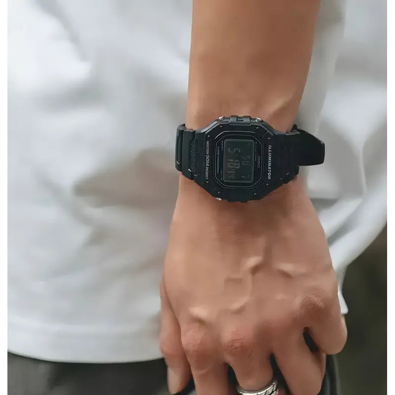Reloj Estándar Casio W-218h-1bv Negro