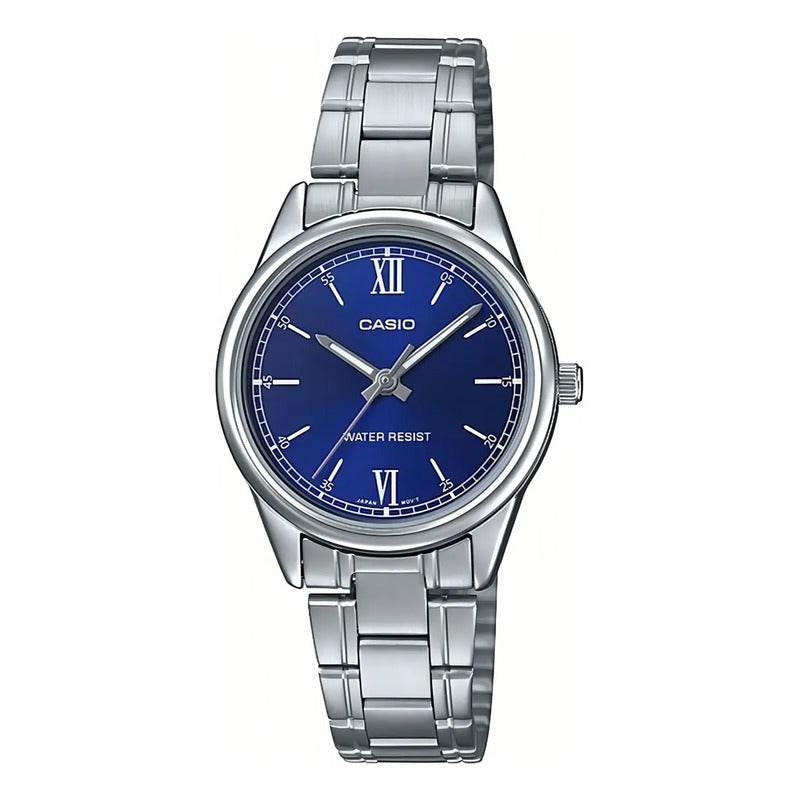 Casio Ltp-v005d-2b2udf Casio Mujer (cód: 22318980) Plateado Azul Ltp-v005d-2b2