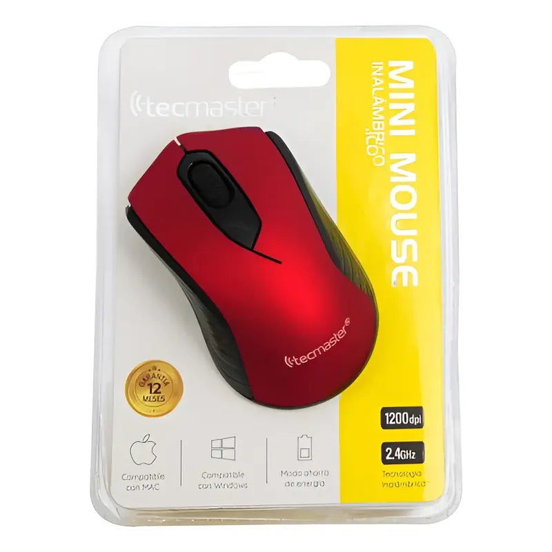 Mini Mouse Tecmaster Inalámbrico Azul
