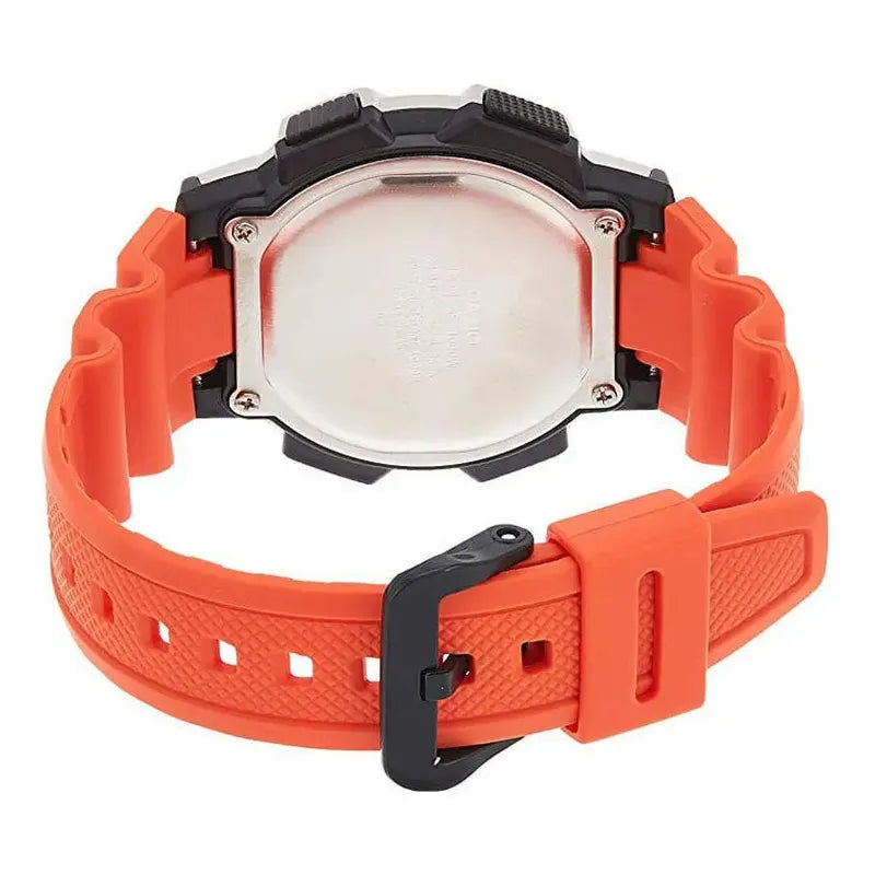 Reloj Pulsera Hombre Casio Youth Series Ae-1000w-4bv Naranja Negro