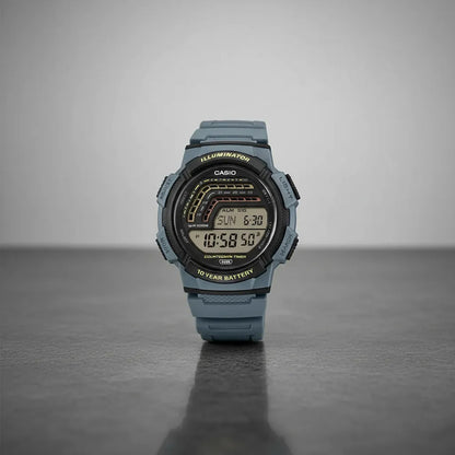 Reloj Casio Ws-1800-2avdf Gris Negro