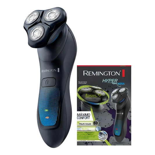 Máquina De Afeitar Remington Hyperflex Aqua Xr1430 Negro