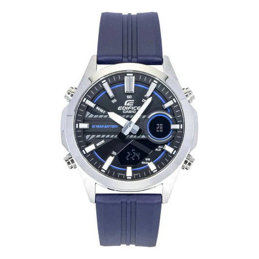 Reloj Casio Edifice Efv-c120p-1a2df Azul Oscuro Plateado Negro