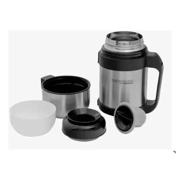 Termo Líquido Comida Thermos 0.75lts Acero Inoxidable Gris