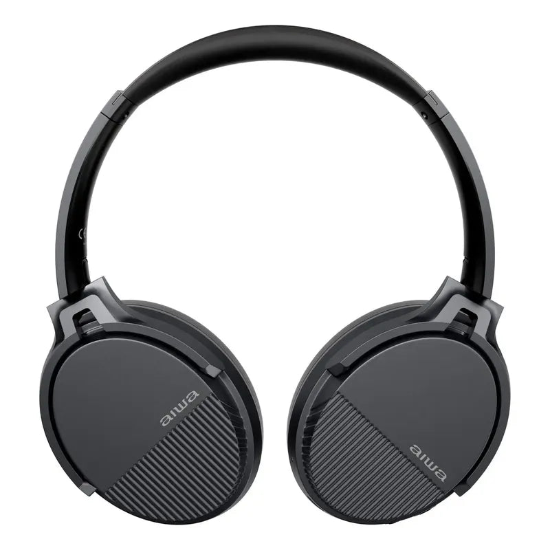 Audífonos Bluetooth Aiwa Táctil Noise Cancelling Aw-anc2040 Color Negro