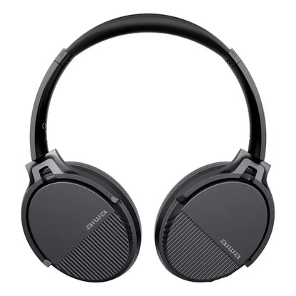 Audífonos Bluetooth Aiwa Táctil Noise Cancelling Aw-anc2040 Color Negro