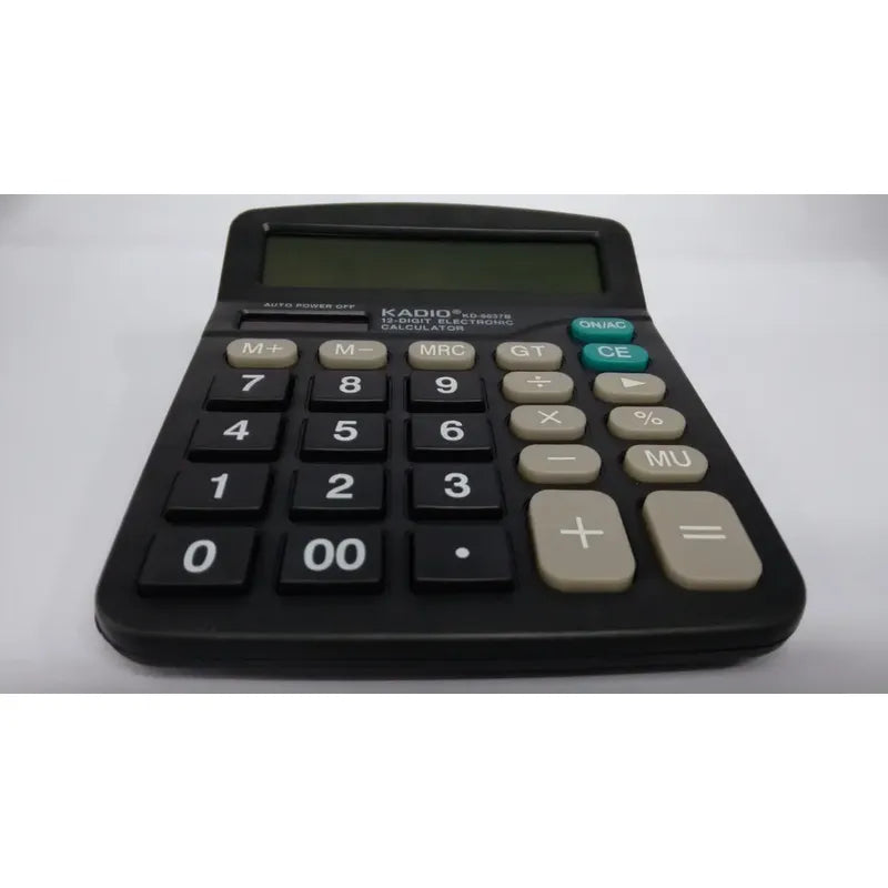Calculadora Kadio 8837 B Color Negro