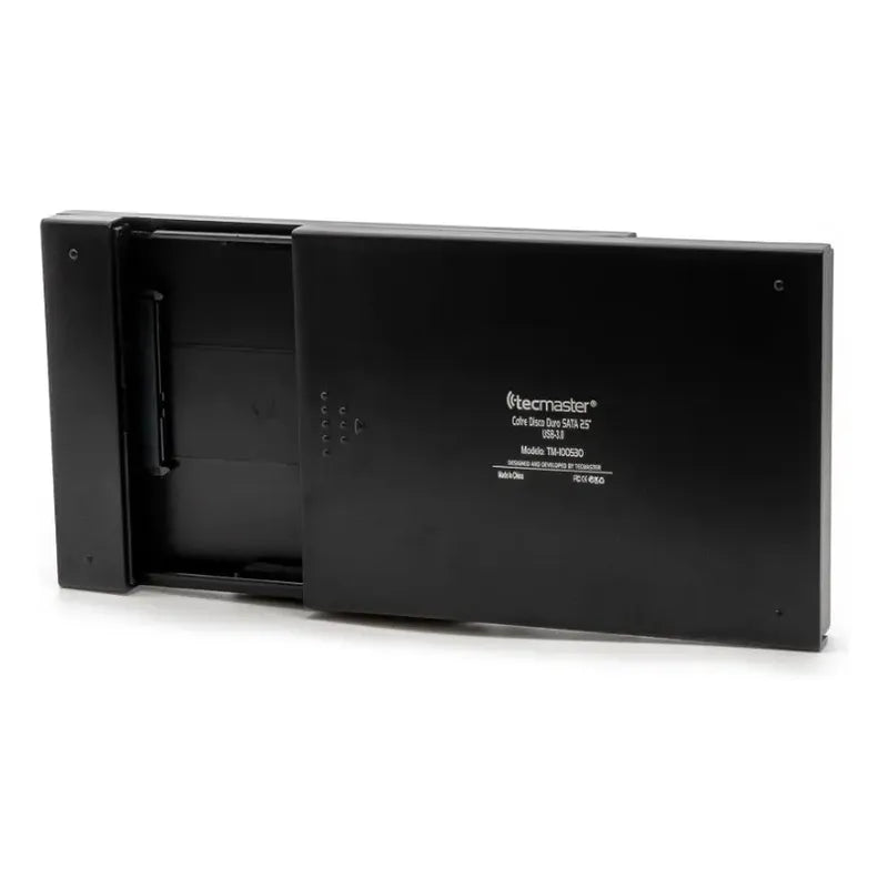 Cofre Para Disco Duro Y Ssd 2.5  Usb 3.0 Tecmaster Negro